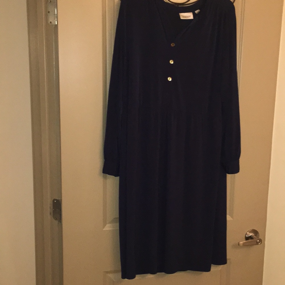 Navy blue dress